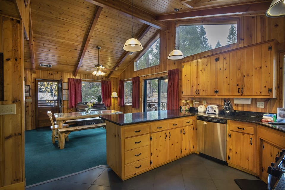 Kitchen and dining room