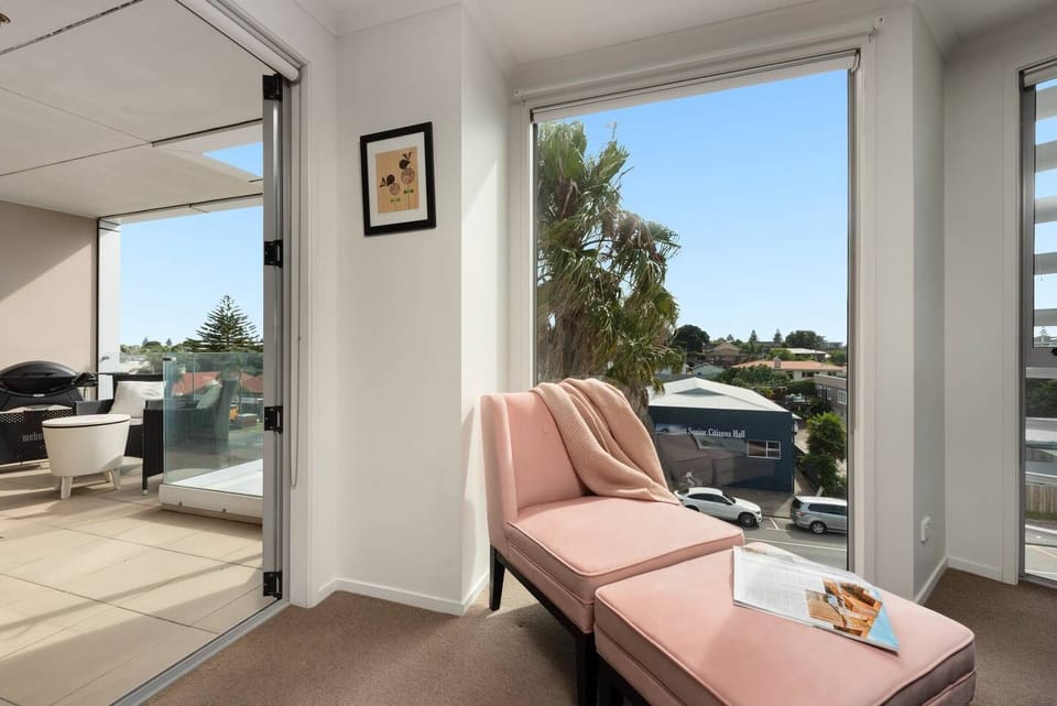 large sunny balcony