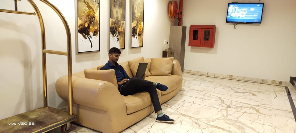 Lobby sitting area