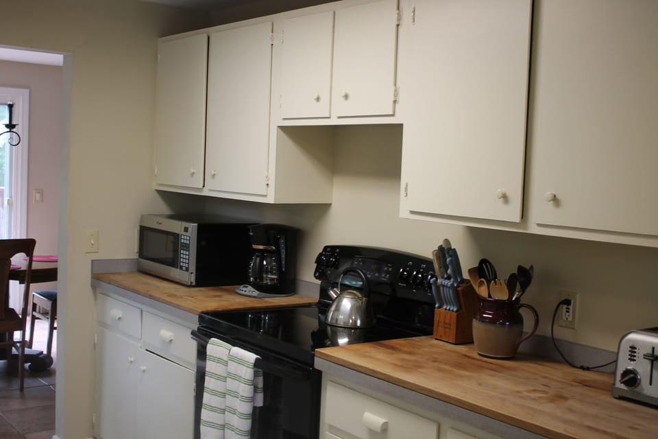 fully equipped modern  kitchen