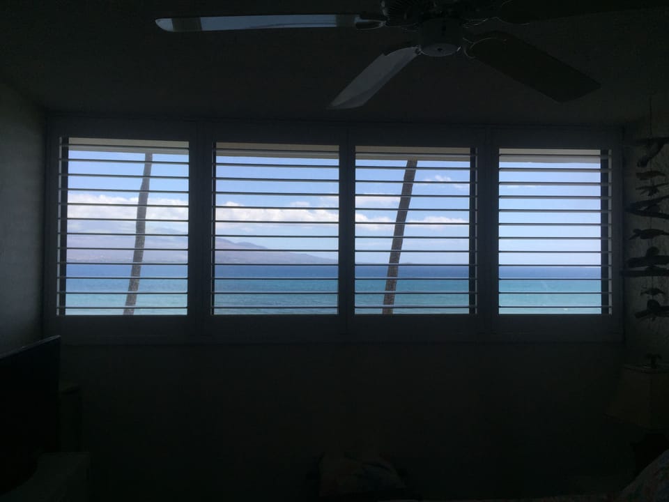 Master bedroom shutters