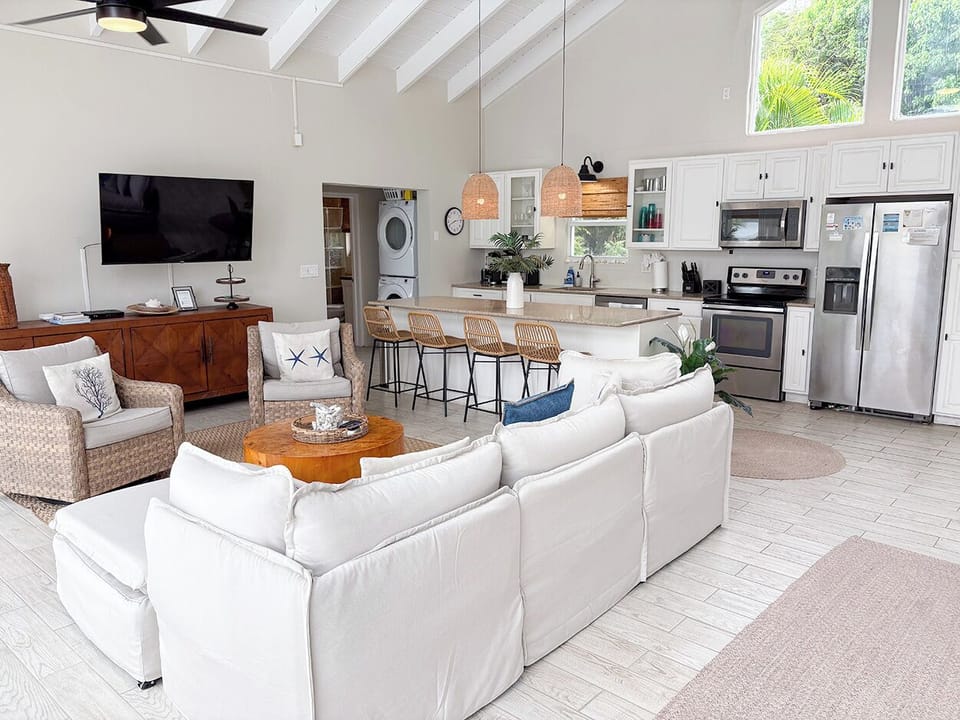 You will enjoy relaxing in your living area after a day of exploring