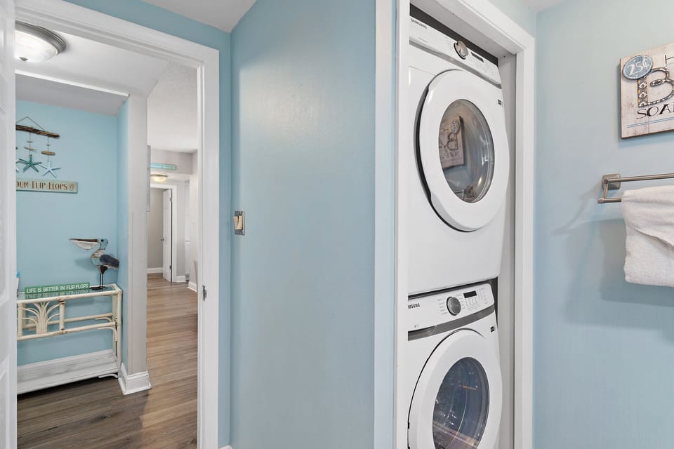 Washer and dryer