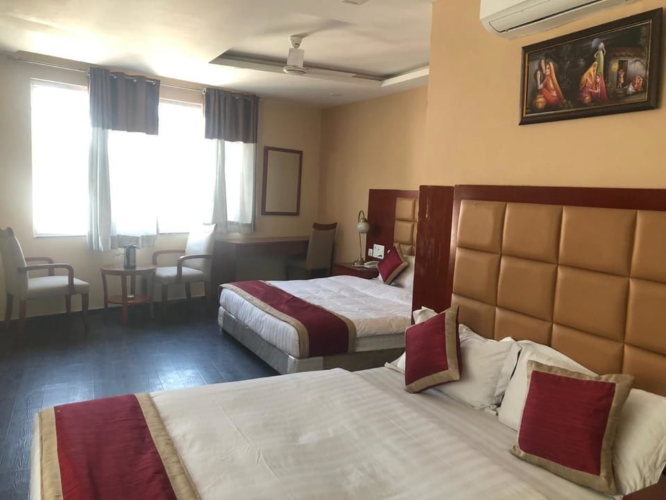 Family Room | Individually decorated, individually furnished, blackout drapes