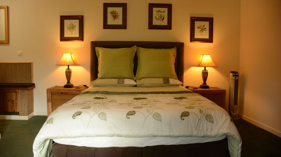 Deluxe Double Room, 1 Queen Bed, Private Bathroom, Garden View | Individually decorated, individually furnished, blackout drapes