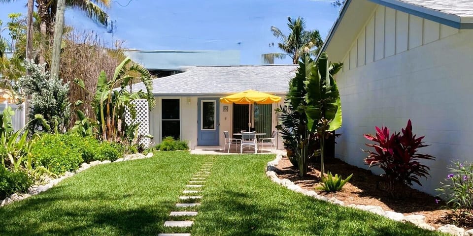 Your private sun patio with al fresco dining