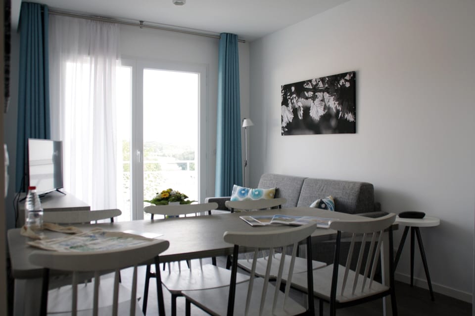 Share meals and laughs at the dining table.