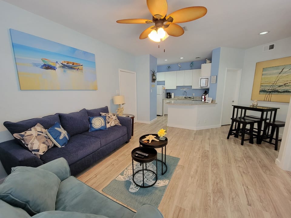 Spacious open floor plan