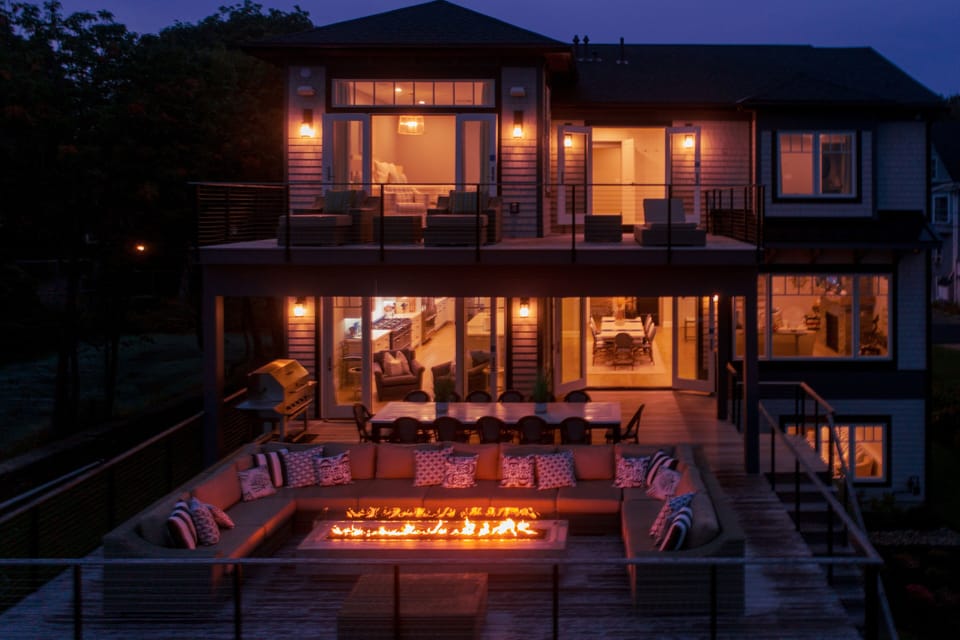 Deck With Fire Table