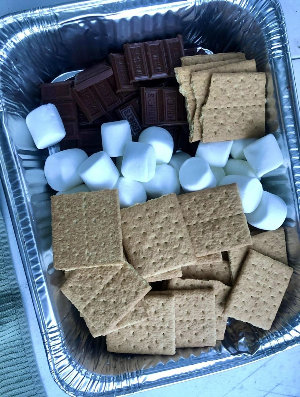 Bring your supplies for making SMORES!!!