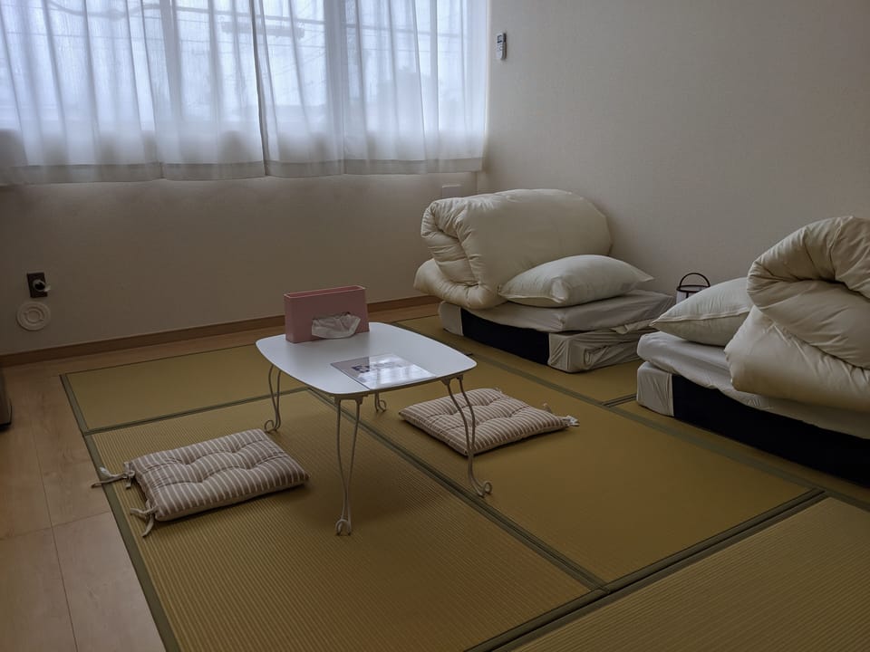 Japanese-Style Twin Room | Blackout drapes, free WiFi, bed sheets