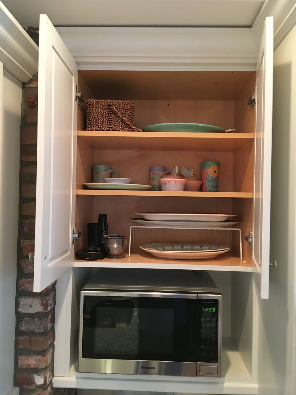 Several serving platters and food processor.  Also have Bar blender.