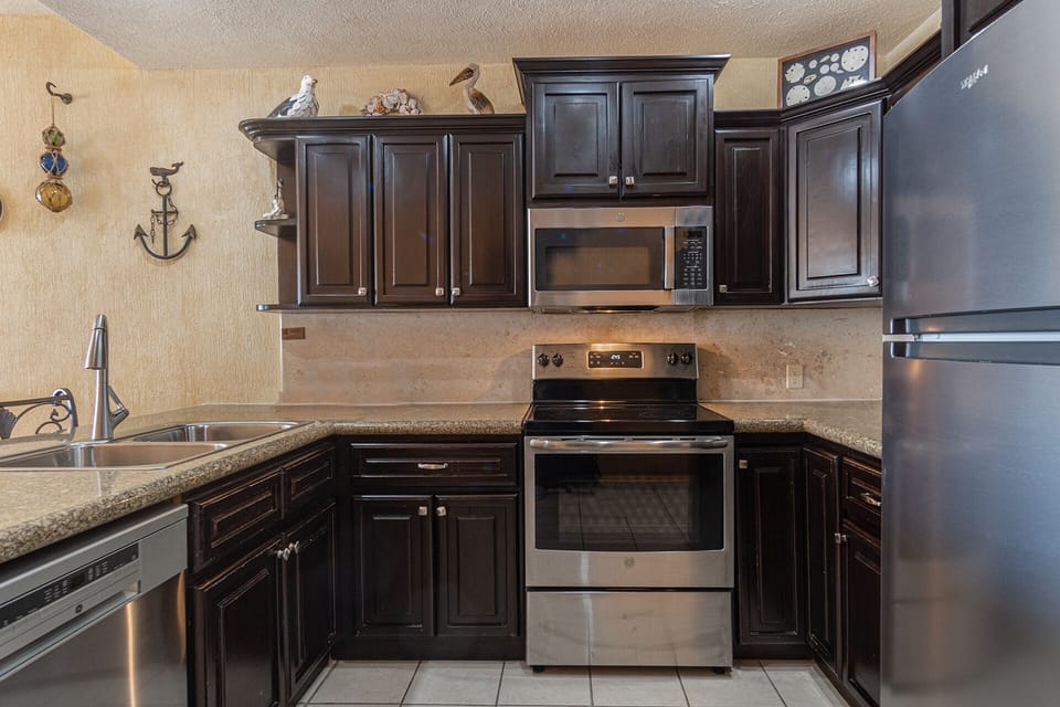 The kitchen.