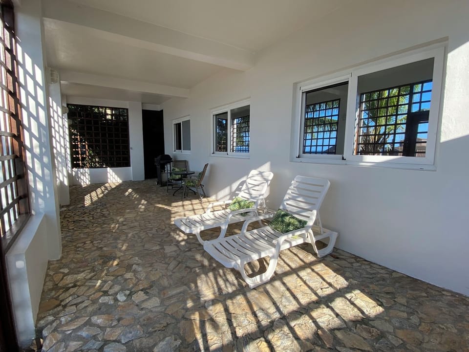 Beach Suite Deck Area (on the beach)