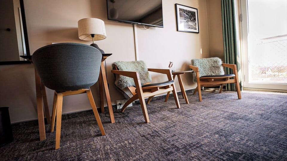 Desk, laptop workspace, iron/ironing board, free WiFi