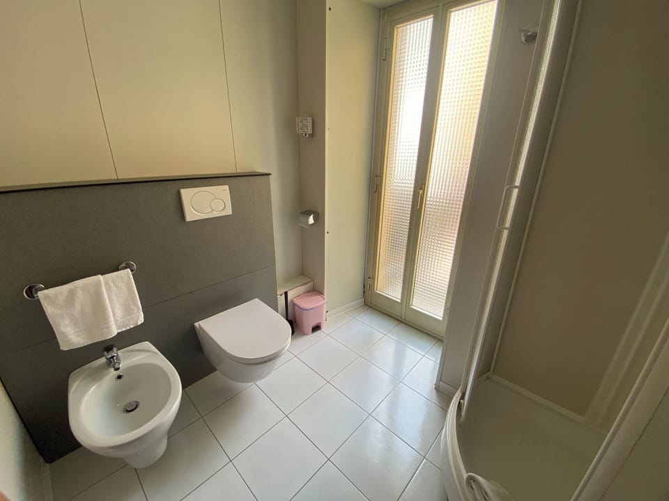 Standard Double Room | Bathroom | Shower, free toiletries, hair dryer, bidet