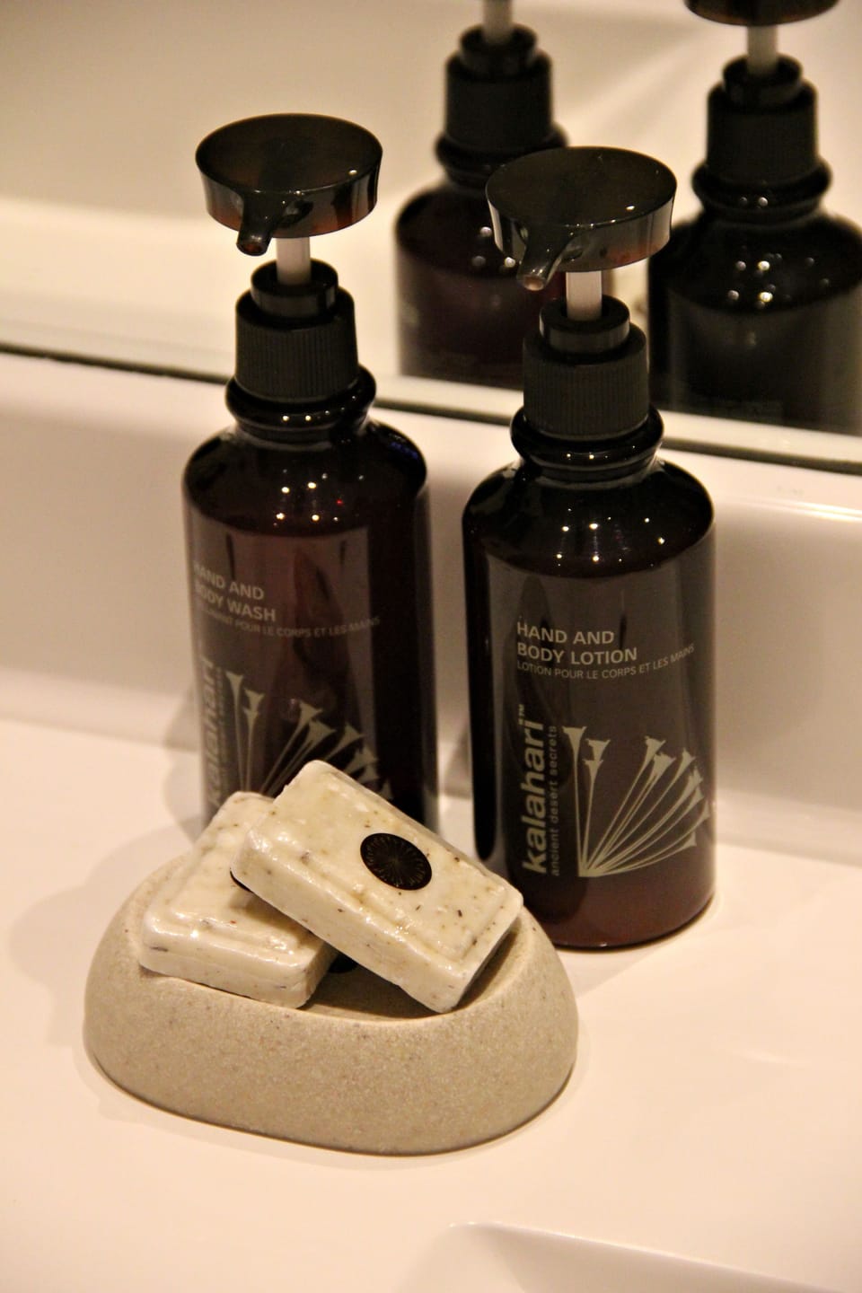 Free toiletries, hair dryer, towels, soap