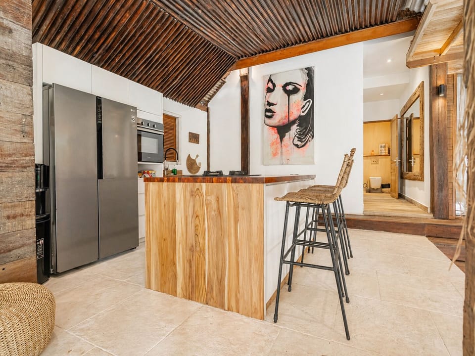 Tropical Bedrooms Villa with Private Pool | Private kitchen | Fridge, electric kettle