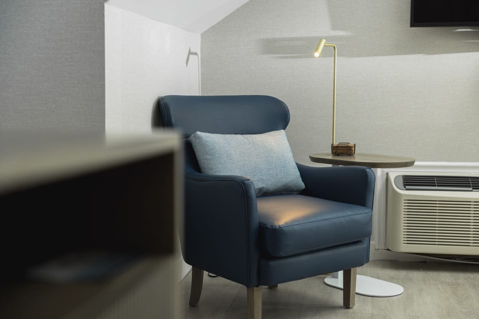 Premium bedding, blackout drapes, iron/ironing board, WiFi (free)