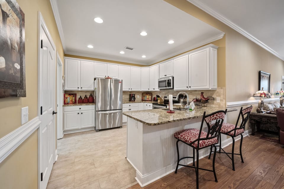 Sit down to a home cooked meal as a family. 