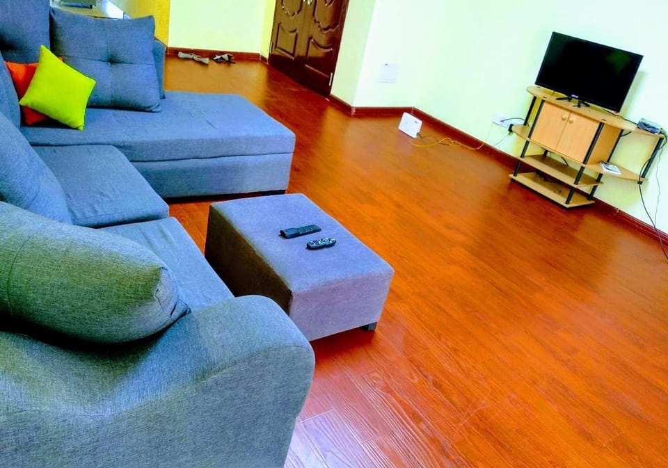 Comfort Apartment, 2 Bedrooms | Living room | Flat-screen TV