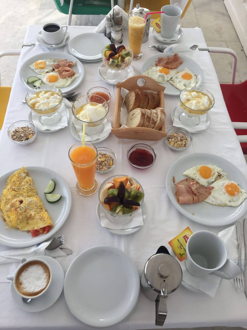 Breakfast (included in price).