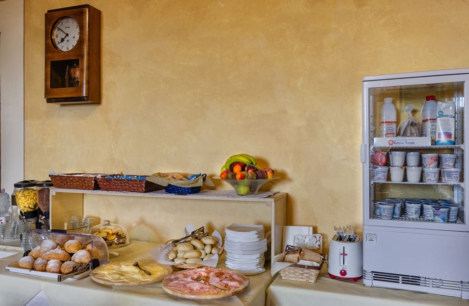 Daily buffet breakfast (EUR 8 per person)