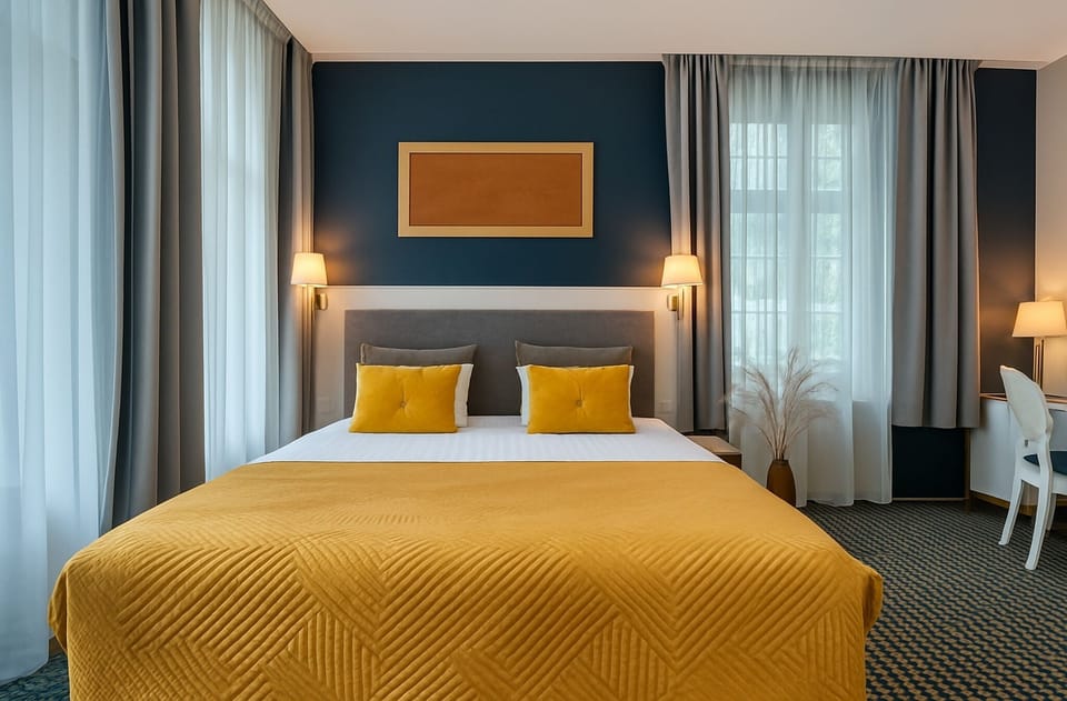 Superior Quadruple Room, Air conditioning | Desk, laptop workspace, blackout drapes, soundproofing