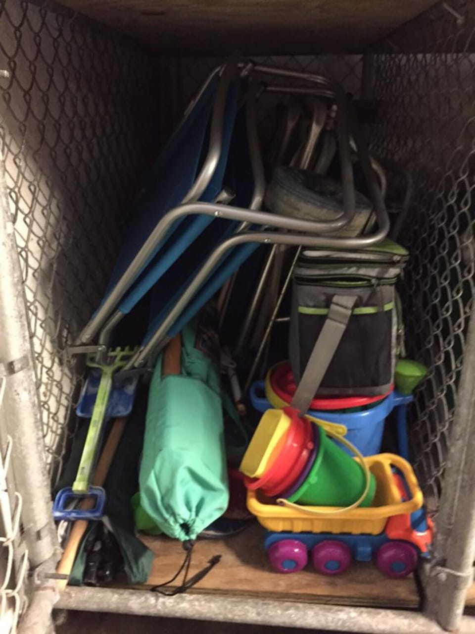 Fully Stocked Beach Locker