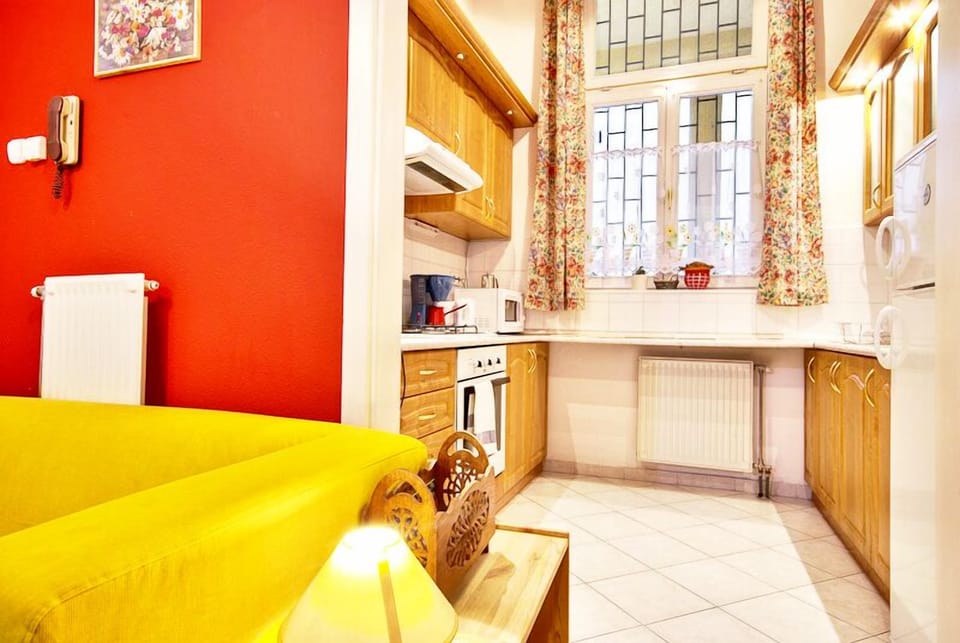 open kitchen from the living room