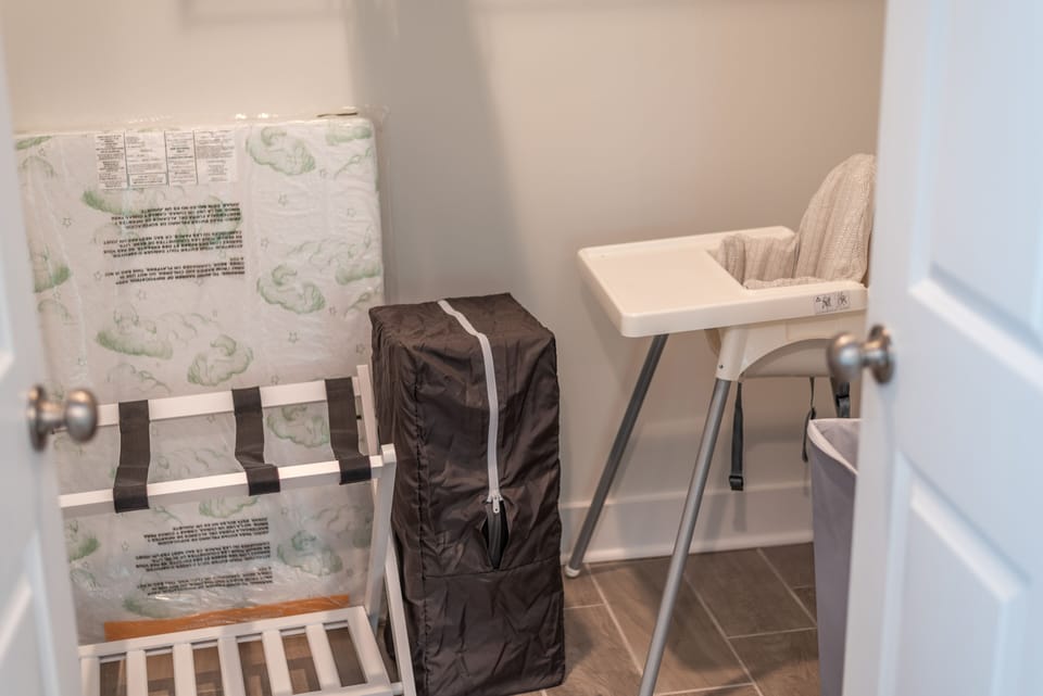 Baby Pack N Play and  High Chair