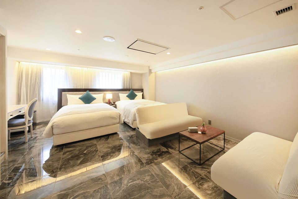 Superior Family Room, Non Smoking | Laptop workspace, iron/ironing board, free WiFi, bed sheets