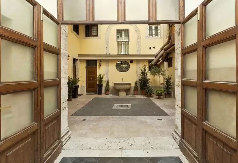 Interior entrance