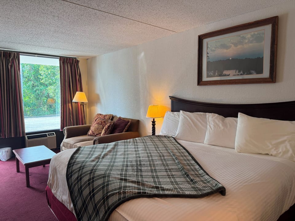 Executive Room, 1 King Bed, Non Smoking (with Sofa) - No pets allowed | Pillowtop beds, blackout drapes, soundproofing