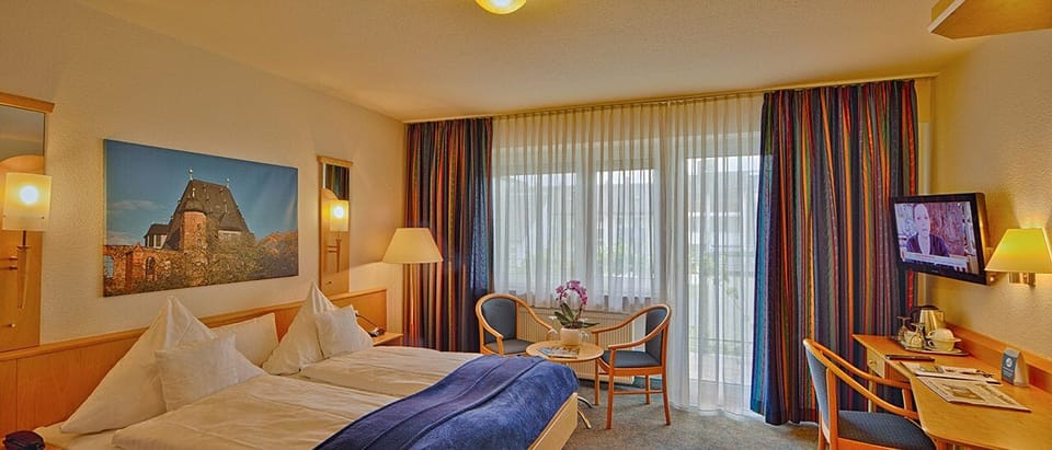 Double Room | In-room safe, desk, soundproofing, free cribs/infant beds