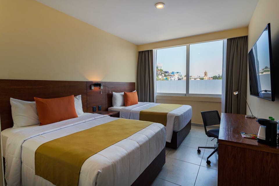 Superior Room, 2 Double Beds | Desk, iron/ironing board, free WiFi, bed sheets
