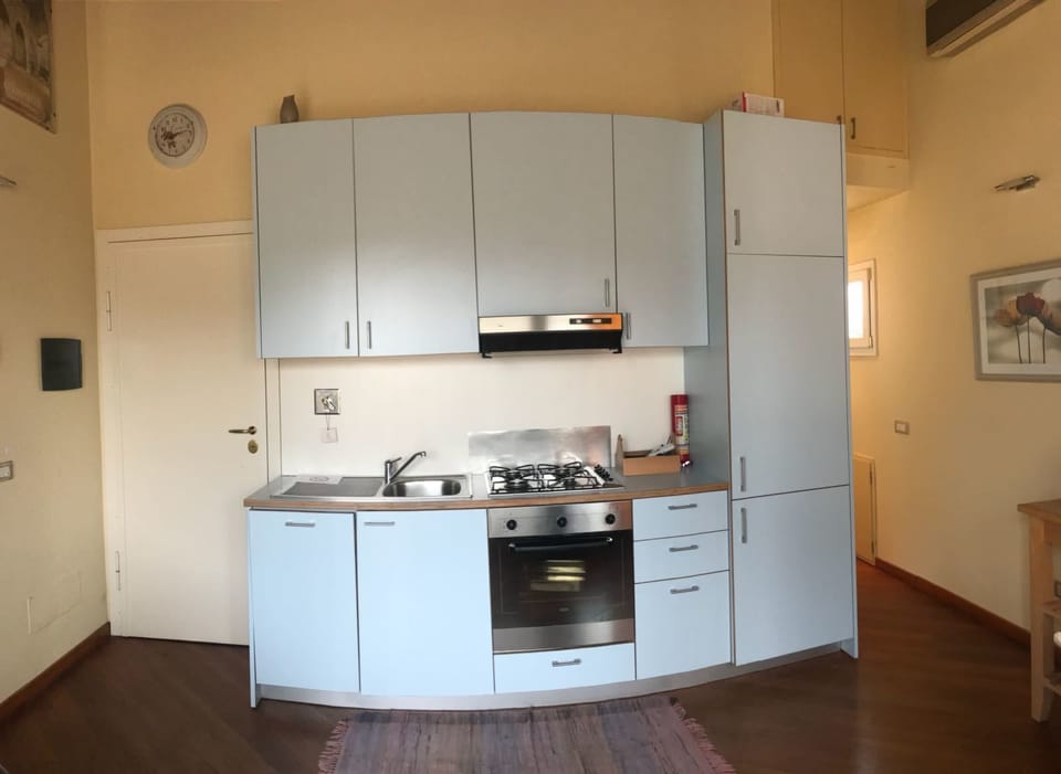 Apartment, 1 Bedroom | Private kitchen | Full-size fridge, oven, stovetop, espresso maker