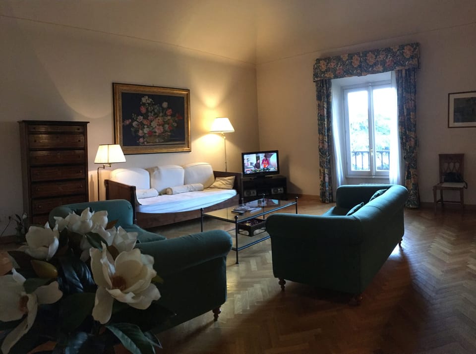 Apartment, 3 Bedrooms, City View | Living area | Flat-screen TV