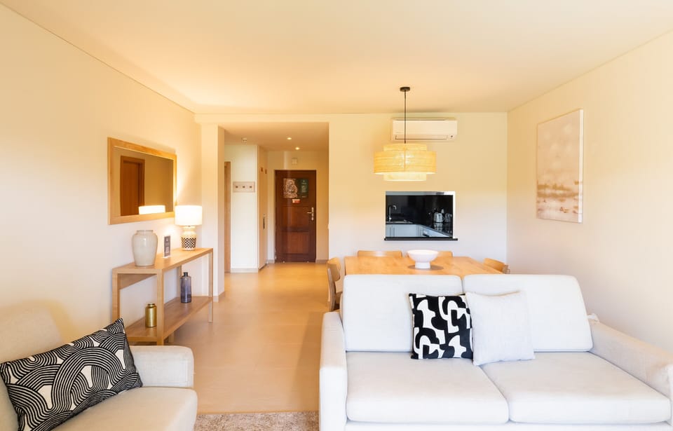 Deluxe Apartment, 2 Bedrooms | Living area | LCD TV
