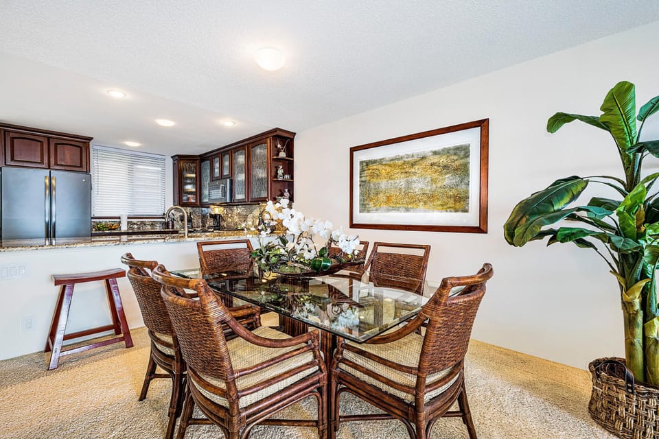 Condo, Multiple Beds, Ocean View (Keauhou Kona Surf & Racquet Club#3-20) | Dining