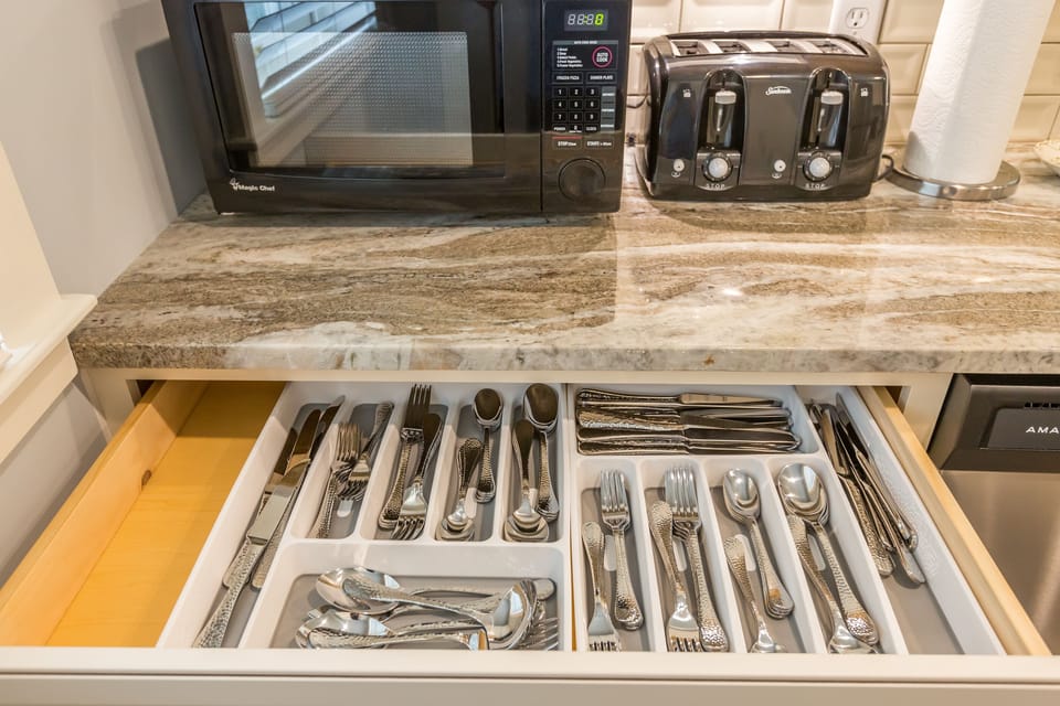 Every kitchen appliance you might need available!
