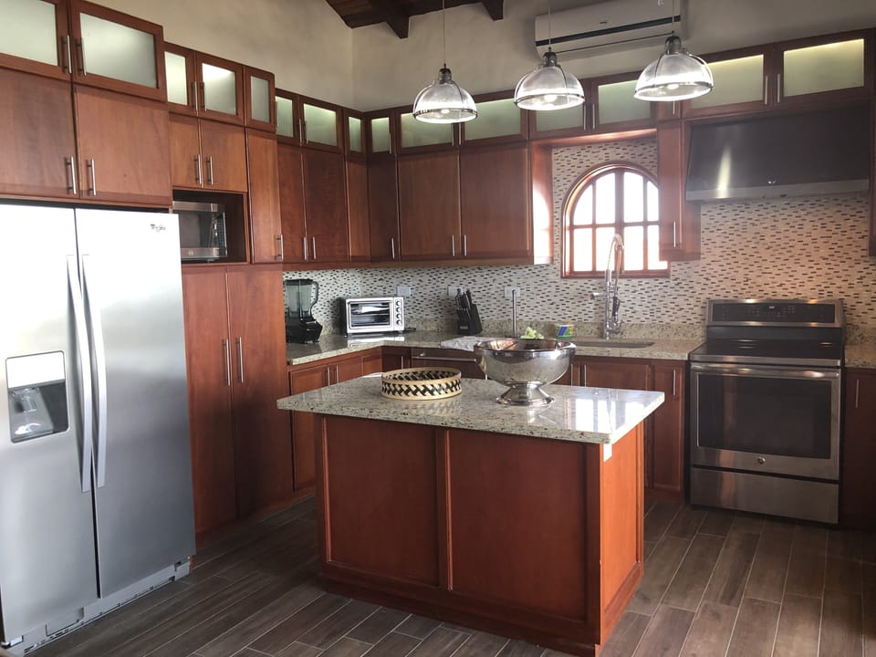 View of kitchen, and modern appliances 