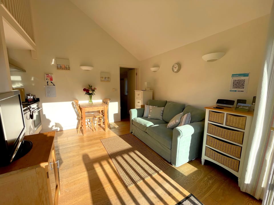 Open plan living area