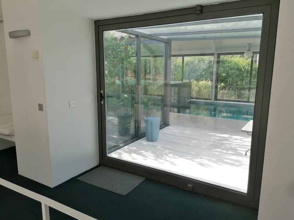 Passagem para a piscina