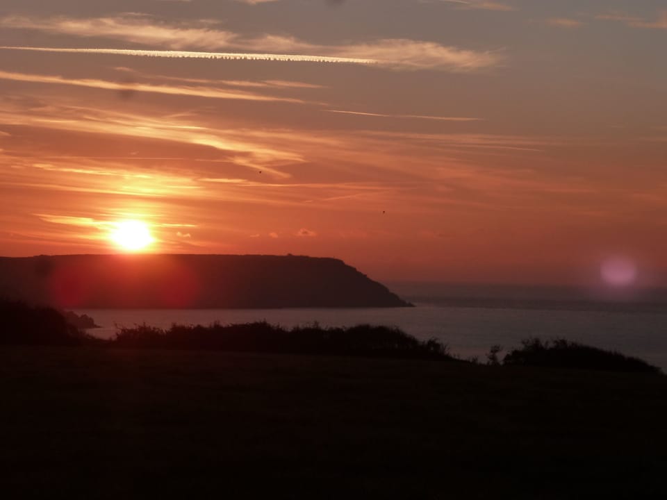 Sunrise over the Dodman