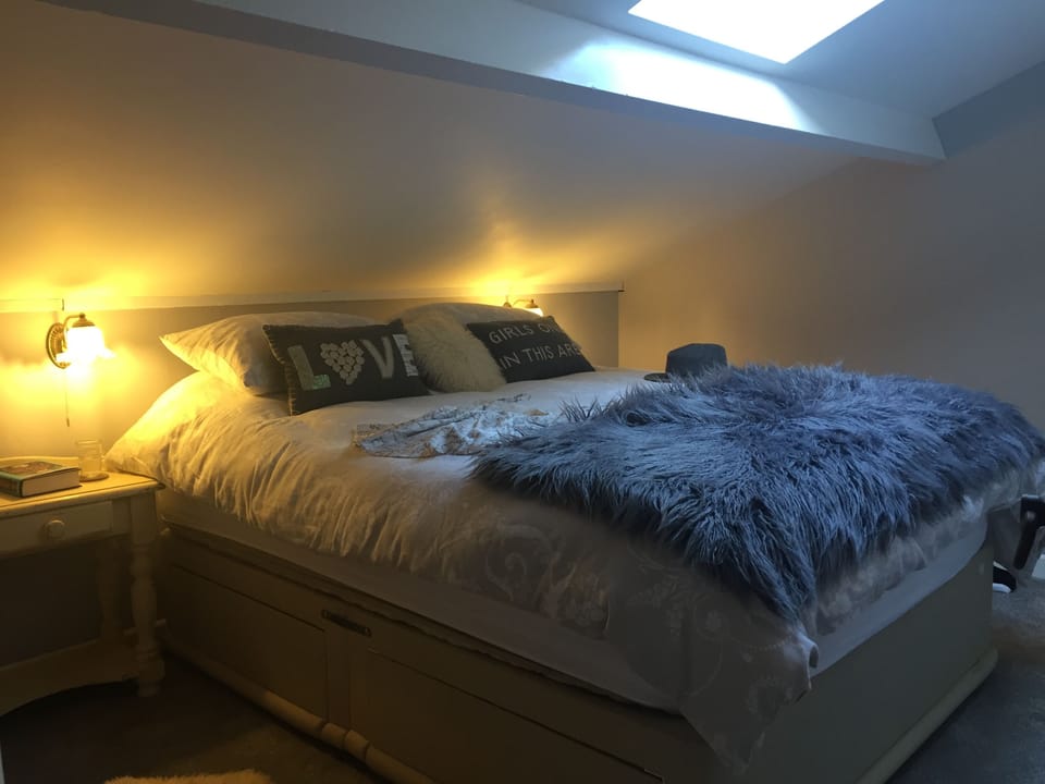 Snuggle up under the eaves.