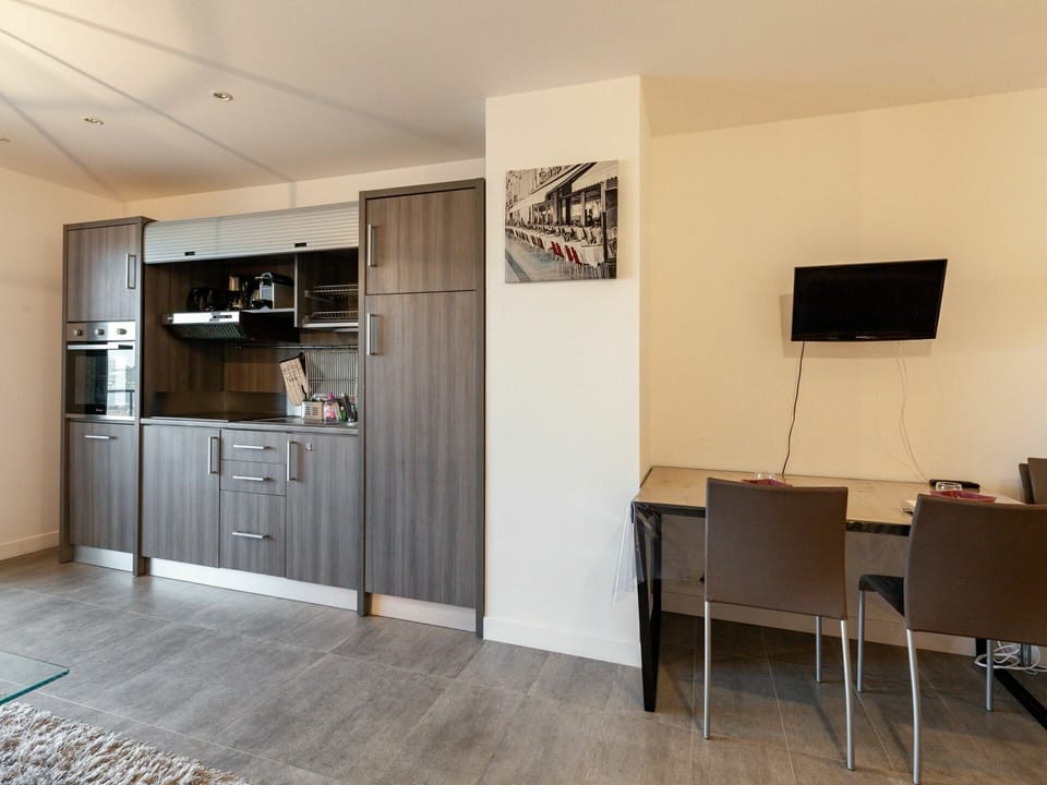 Furniture, Cabinetry, Building, Chair, Countertop, Wood, House, Interior Design, Table, Hall