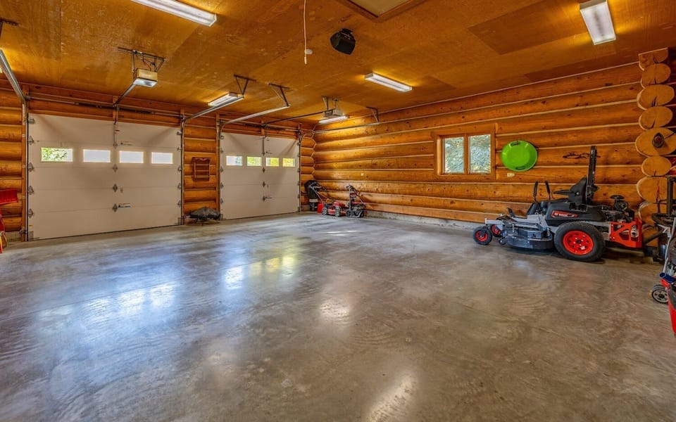 Attached garage for 2 vehicles.