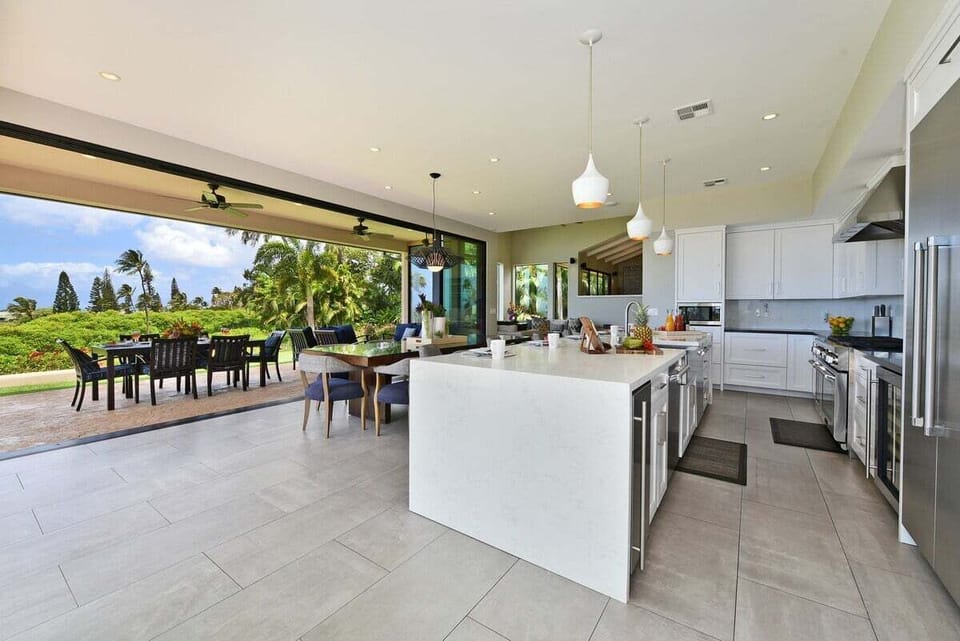 Enjoy cooking and dining in a space designed for comfort and convenience