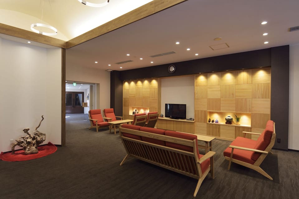Lobby sitting area